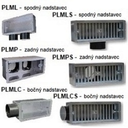Boxy PLM - 75/90  pre výustku GRLFT